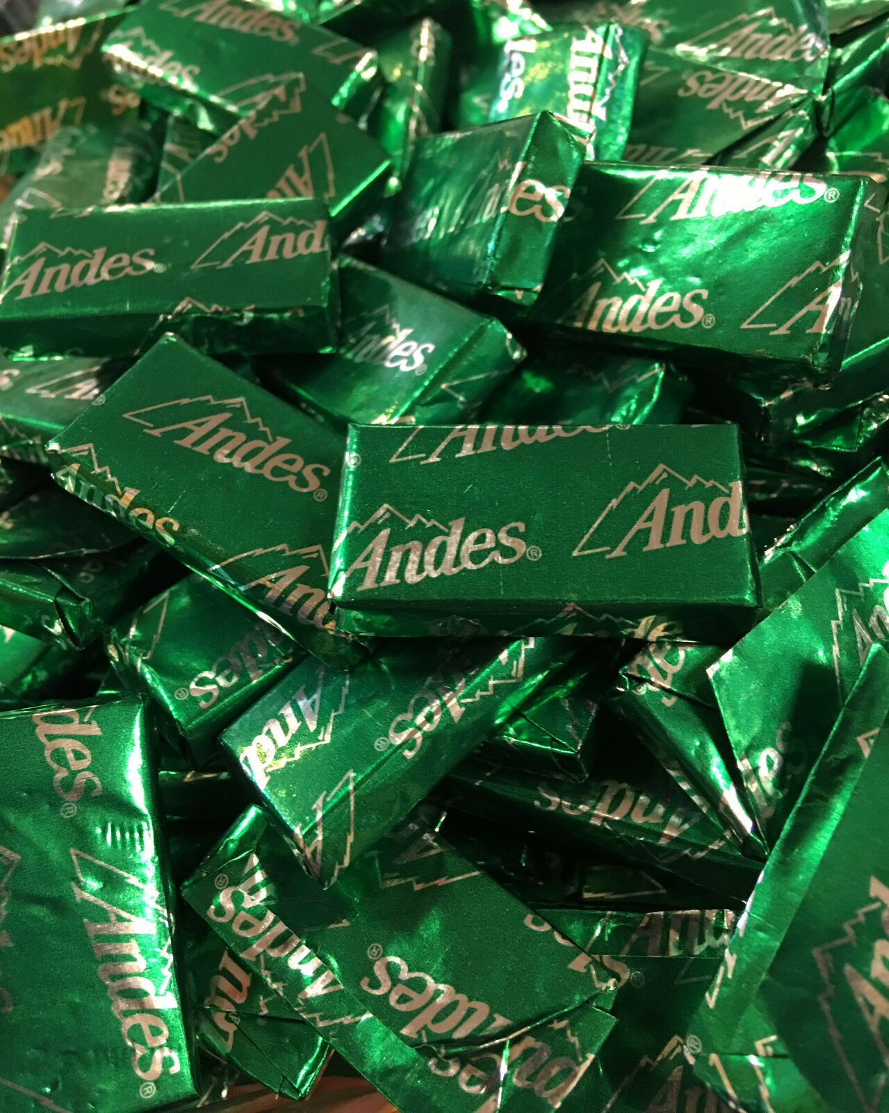 Andes Crème De Menthe - 3 Pound - Bulk After-dinner Chocolate Mint Free Shipping