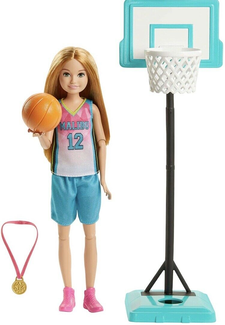 Barbie Dreamhouse Adventures Stacie Basketball Doll Action Figure - New