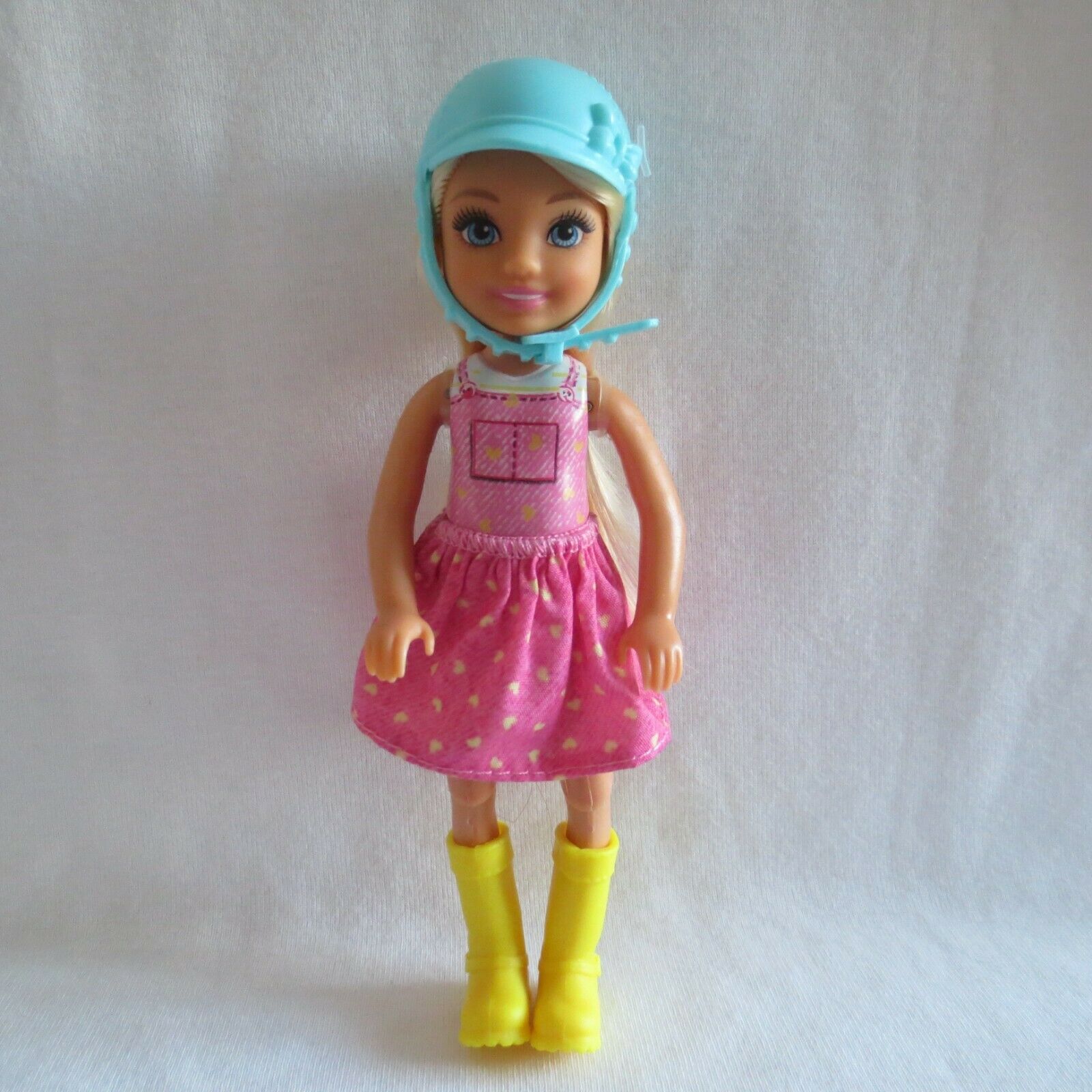 New Barbie Hugs N Horses Chelsea Doll W Skirt, Helmet & Boots ~ Bendable Knees
