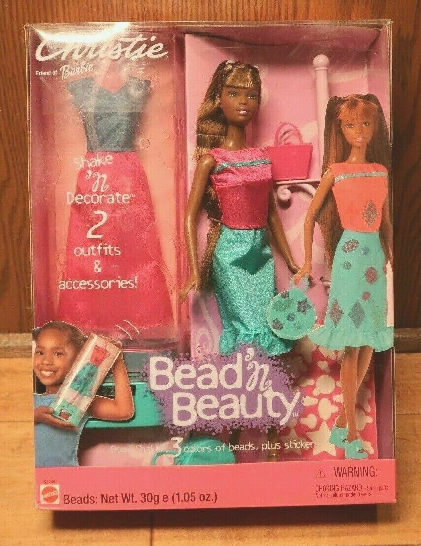 Christie Friend Of Barbie Bead'n Beauty Nib